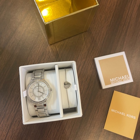 MICHAEL Michael Kors Jewelry - Micheal Kors watch & matching bracket